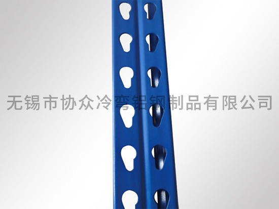 特殊规格冲孔立柱76*76 货架用立柱 仓储货架